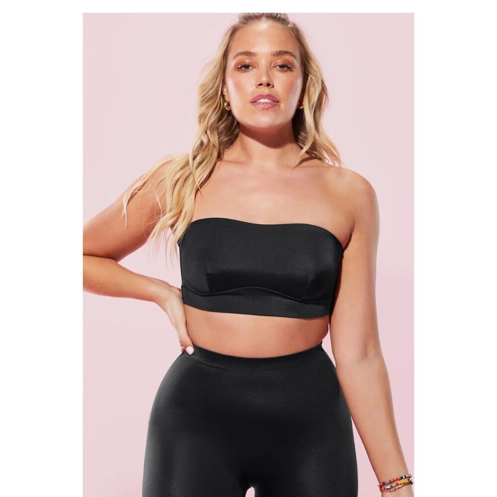 NWT YITTY Headliner Shaping Bandeau Black Size Small